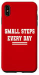 iPhone XS Max Small Steps Every Day Towards Goals & Dreams Case