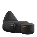 Cobana Lounge Chair & Pouf