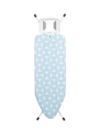 Brabantia Ironing Board C, 124 x 45cm, Solid Steam Iron Rest - Fresh Breeze