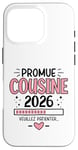 Coque pour iPhone 16 Pro Première Grossesse - Promue Future Cousine en 2026