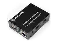 Black Box Lhc212a, 100Base-Fx, Ieee 802.3, Ieee 802.3U, Cat5, Kabel, 100 M, Svart