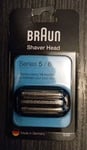 Braun Series 5 / 6 Replacement Foil Head 53B Shaver Brand new & 100% GENUINE 