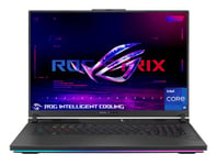 PC portable gaming Asus ROG STRIX-G18-G814JZR-N6008W 18" WQXGA 240 Hz Intel® Core™ i9 32 Go RAM 1 To SSD Nvidia GeForce RTX 4080 Gris