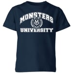 Monsters Inc. Monsters University Student Kids' T-Shirt - Navy - 5-6 ans