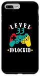 iPhone 7 Plus/8 Plus 33rd Birthday level 33 unlocked Controller Case