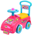 Push Along Sit On Ride On Car Quality Plastic Toy Little Princess Theme