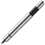 Lamy Stylo à bille pico chrome - Stylo de poche innovant - en un seul clic en taille réelle - corps en métal et largeur de trait M - avec recharge compacte M 22 en noir