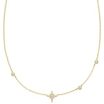 ANIA HAIE GOLD EIGHT-POINTED STAR CZ NECKLACE N065-02G