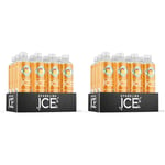 Sparkling Ice, Orange Mango Flavored Sparkling Water - Contains Vitamins- Only 12 calories- No Added Sugar - No Carbs (12 x 500ml Bottles) (Pack of 2)