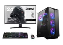 Pack PC Gamer MSI Ryzen 7 5700X - RTX 4060 8GO Gaming X - 32Go Ram - SSD 1To + HDD 2To - Windows 11