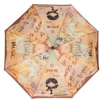 Anekke - Parapluie pliant automatique "Peace & Love" - 12026