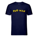 T-Shirt Homme Col Rond Pac-Man Jeux Vidéo Retro Gaming 8 Bit