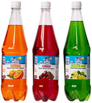 Snowycones | Syrup for Snow Cones and Shaved Ice | Not Slush | Cool Caribbean Flavour Syrups Includes Orange/Lemon and Lime/Cherry 1 Litre (Pack of 3)