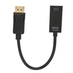 Aktiivinen DisplayPort-HD-multimedialiitäntäsovitin 4K 60 Hz -tietokone-TV-kaapeli HP-tietokoneille