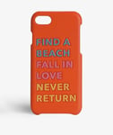 The Case Factory iPhone SE 2020 Skal Find a Beach