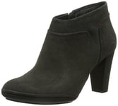 Tommy Hilfiger NICOLE 5B, Bottes Classics courtes, doublure froide femme - Gris - Grau (ASPHALT 024), 41 EU (7 Femme UK) EU