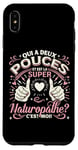 Coque pour iPhone XS Max Une Super Naturopathe Cadeau Naturopathe Naturopathie Femme