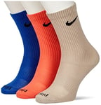 Nike SX6891 Everyday Plus Lightweight Socks mens multi-color S