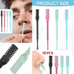 10x Men Women Nasal Nose Hair Rotary Trimmer Clipper Ear Eyebrow Grooming Cutter