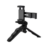 Smartphone Fixing Clamp 1/4 Inch Holder Mount Bracket+Grip Folding Tripod2862