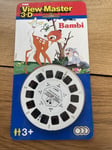 TYCO - View Master 3D - Neuf - Disney Bambi