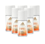 Adidas Energy Kick Women Roll-on Deodorant Antiperspirant Mandarin 50ml