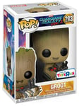 Figurine Pop - Marvel Les Gardiens De La Galaxie - Groot Avec Une Bombe - Funko Pop N°263