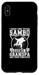 Coque pour iPhone XS Max Sambo Grandpa Sambo Fighter Sambo Arts martiaux