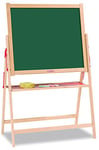 Eichhorn Tableau magnétique – Tableau enfant avec 10 craies et éponge inscriptible double face avec plateau rotatif pour enfants à partir de 3 ans