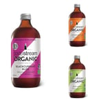SodaStream Flavours Organic Drink Mixes, Orange, Blackcurrant & Apple, Fizzy Drinks Maker Concentrate, Aspartame Free SodaStream Syrup, Vegan Sparkling Water Flavouring, Variety Pack - 3x 500ml Bottle