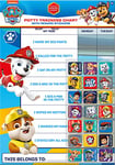 Paper Projects 01.70.30.025 Paw Patrol Potty and Toilet Training Reward Chart and Stickers,for ages 3+, 29.7cm x 42cm