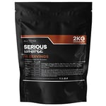 The Bulk Protein Company SERIOUS Gainz 2kg - Whey Protein Powder - Weight Gain, Mass Gainer - 30g Protein Powders - Bulk Protein Company (Chocolate, 2kg)