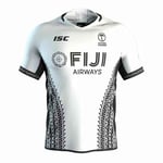 LQLD 20 Fidji Edition commémorative Rugby Jerse, Fans de Rugby Sports Casual Rugby Fidji T-Shirt T-Shirt,Home,3XL