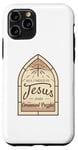 iPhone 11 Pro I Love Jesus and Crossword Puzzles Lover Christian Case