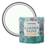 Rust-Oleum White Mould-Resistant Garden Paint In Matt Finish - Moonstone 2.5L