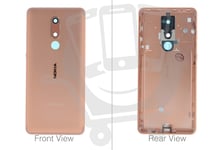 Official Nokia 5.1 Dual Sim TA-1075 Copper Rear / Battery Cover - 20CO2MW0012