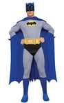 Batman Costume Mens Superhero Adults Fancy Dress DC Comics Official