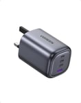 UGREEN 40749 USB C PD Fast Charger UK Plug 4-Port 100W GaN Charger