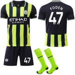 2024-2025 Manchester City Away Barn Kit Nr.47 FODEN 28