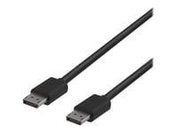 Deltaco - Displayport-Kabel - Displayport (Hane) Till Displayport (Hane) - Displayport 1.4 - 3 M - 8K60 Hz (7680 X 4320) Stöd, Ej Låsande - Svart