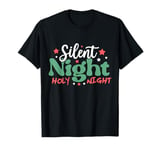 Silent Night, Holy Night Carol, Glory to The Newborn King T-Shirt