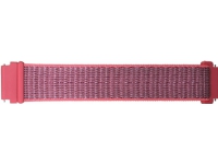 Wave nylonband, 22 mm för smarta klockor och sportklockor, rosa
