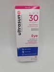 Boxed Ultrasun EYE SPF 30 High Protection UVA Absorbance 90% Sensitive Skin 15ml