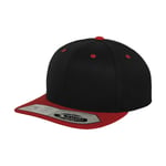 Flexfit 110 Fitted Snapback - keps - Black/red - One Size