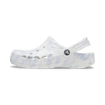 Crocs Unisex Baya Graphic Clog, White Multi 1, 11 UK