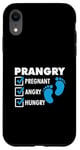 Coque pour iPhone XR Prangry Enceinte En colère Faim Future Maman Grossesse