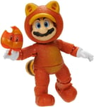 Jakks Pacific 418204 Super Mario Movie Figurine Tanooki Mario De 13cm Artic