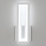 Osairous Applique Murale Intérieure LED, 16W 1800LM Moderne Acrylique Lampe Murale Blanc, Luminaire Mural Lumière Blanche 6500K pour Chambre, Salon, Couloir, Escalier, 32CM