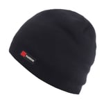 (One Sizeblack NO1)Skullies Pipot Miesten Talvihattu Naisten Neulehatut Miesten Lippalakki Talvipipo Gorro Paksu Lämmin Harjaton Turkis Kappale Miesten Lippalakki