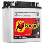 Banner Mc Batteri 6N11A-3A 6V 11Ah